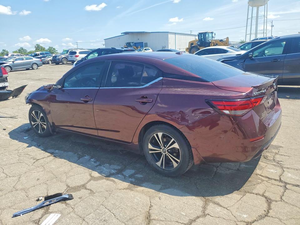 Photo 2 from auction – 2021 NISSAN SENTRA with VIN 3N1AB8CV5MY319218