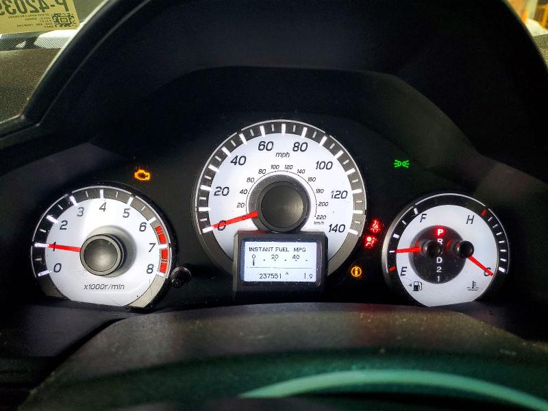Photo 9 from auction – 2012 HONDA PILOT with VIN 5FNYF4H91CB038581