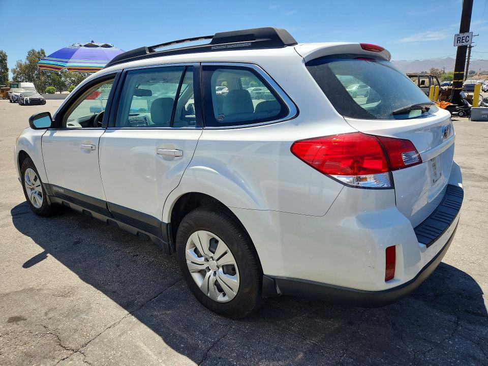 Photo 2 from auction – 2011 SUBARU OUTBACK with VIN 4S4BRBAC5B3404721