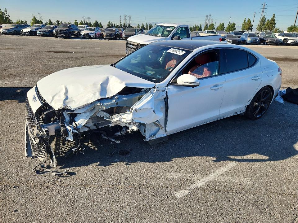 Photo 2 from auction – 2023 GENESIS G70 with VIN KMTG54TE6PU123885