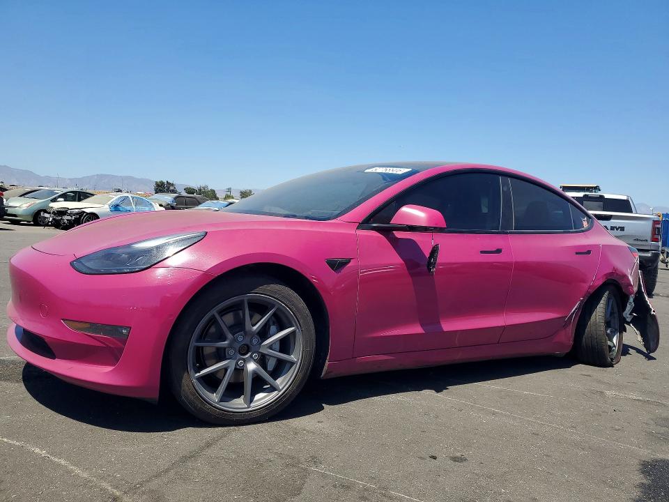 TESLA MODEL 3 2021 with VIN 5YJ3E1EB3MF872405 - Photo from auction