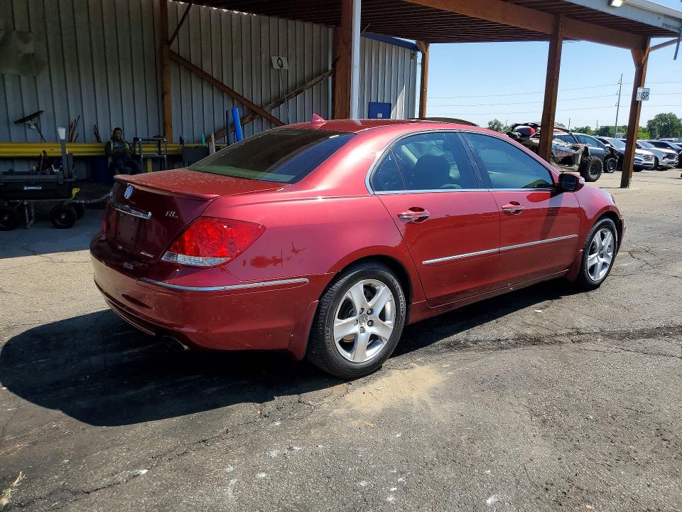 Photo 3 from auction – 2005 ACURA RL with VIN JH4KB165X5C010597