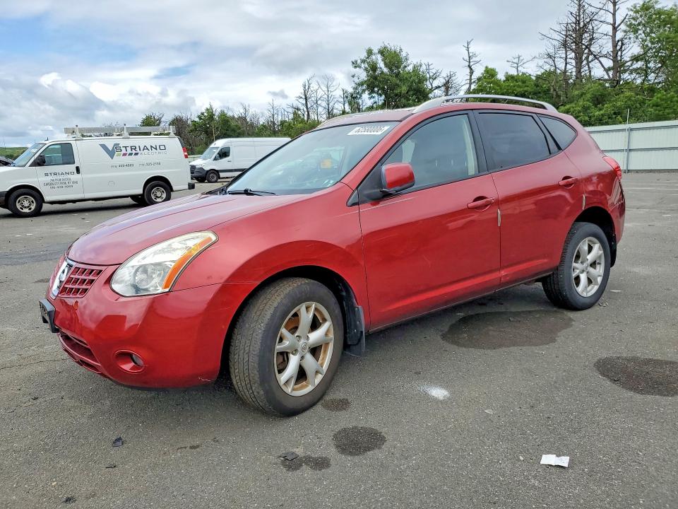 NISSAN ROGUE 2008 with VIN JN8AS58TX8W009490 - Photo from auction