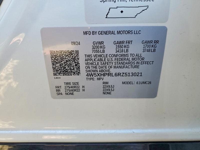 Photo 14 from auction – 2024 ACURA ZDX with VIN 4W5XHPRL6RZ513021