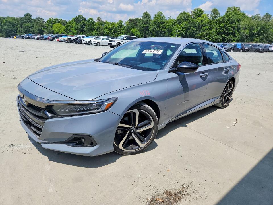 HONDA ACCORD 2021 with VIN 1HGCV2F35MA010357 - Photo from auction