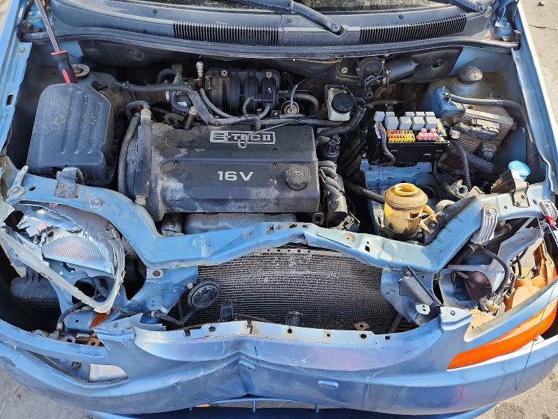 Photo 11 from auction – 2006 CHEVROLET AVEO with VIN KL1TD66606B537567