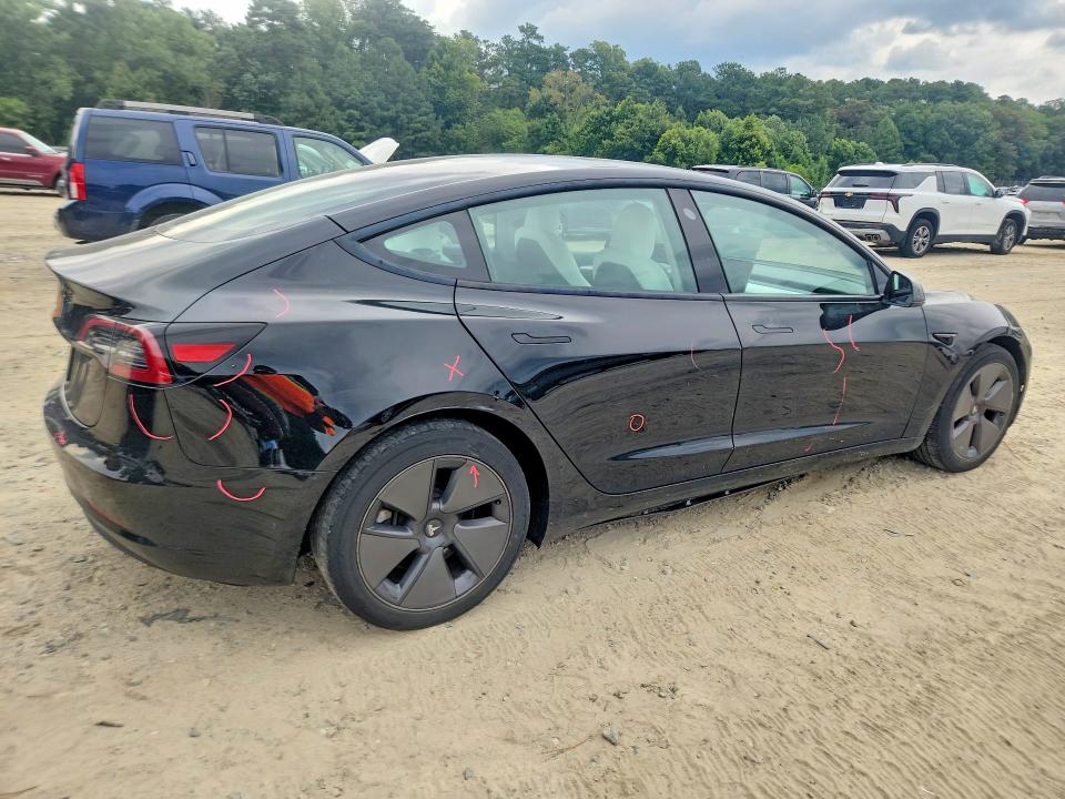 Photo 3 from auction – 2023 TESLA MODEL 3 with VIN 5YJ3E1EA7PF691030