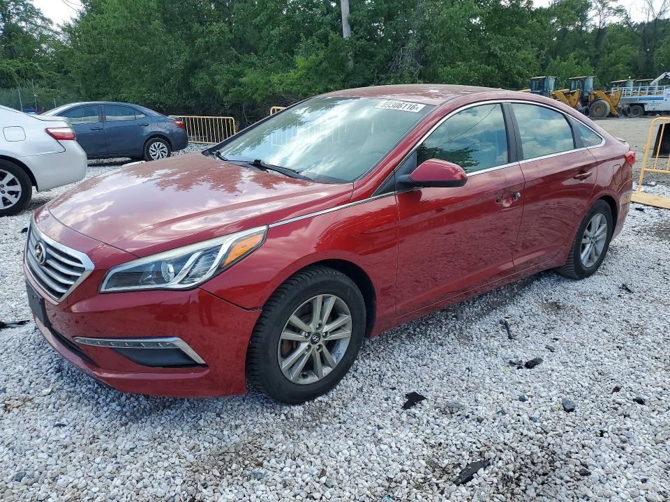 HYUNDAI SONATA 2015 with VIN 5NPE24AF6FH166397 - Photo from auction