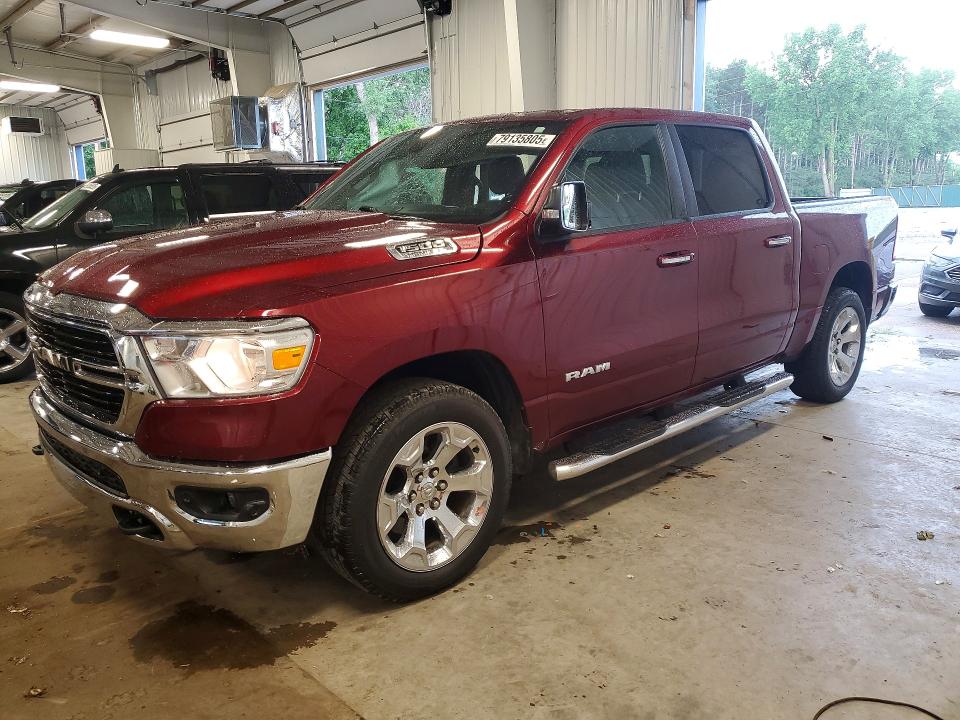 RAM 1500 2019 with VIN 1C6SRFFT4KN904613 - Photo from auction