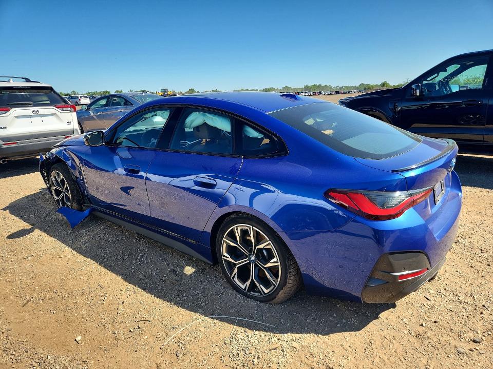 Photo 2 from auction – 2024 BMW I4 with VIN WBY83FB01RFS74262