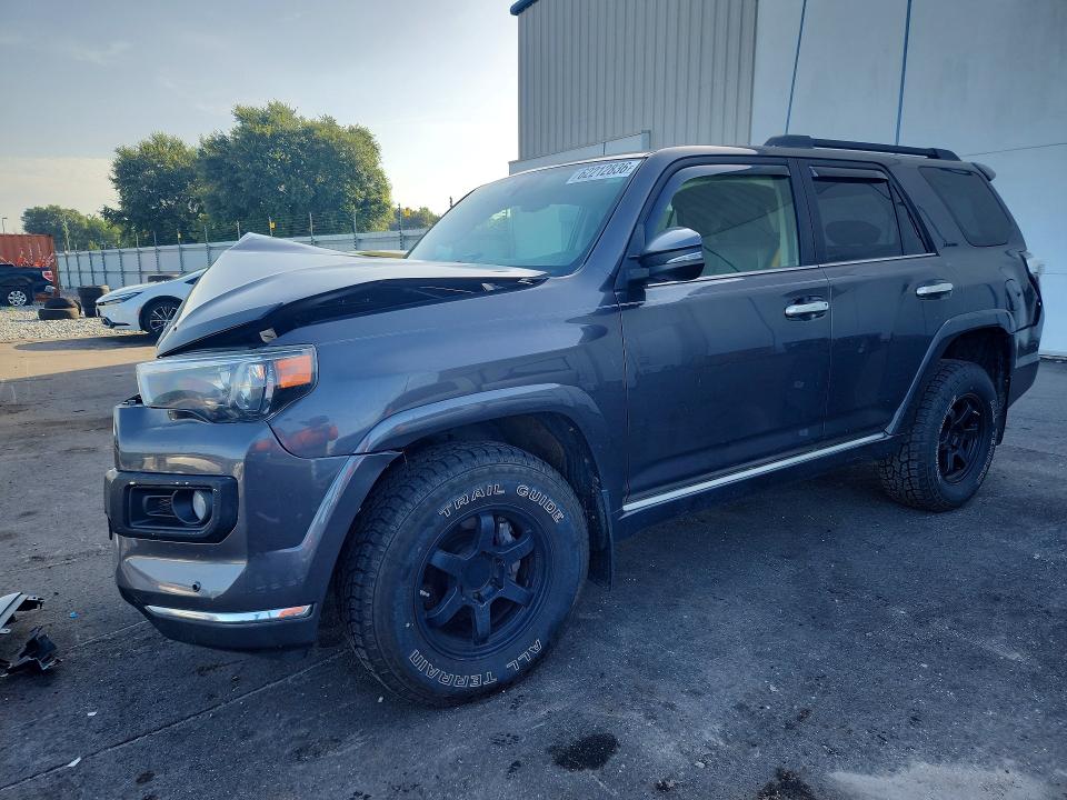 TOYOTA 4RUNNER 2016 with VIN JTEBU5JR9G5353465 - Photo from auction