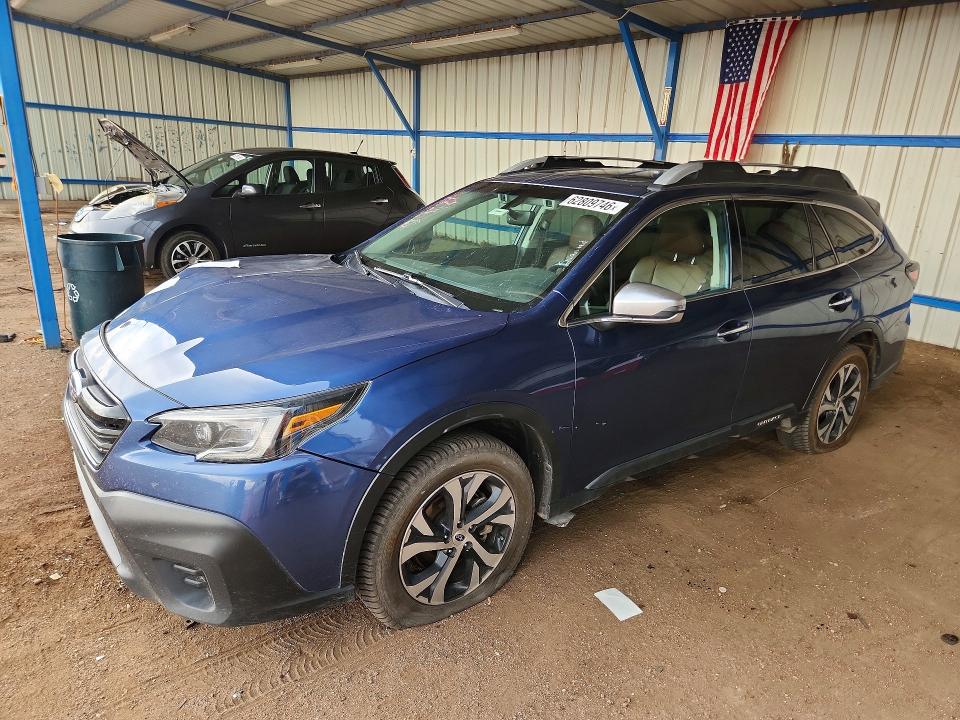 SUBARU OUTBACK 2020 with VIN 4S4BTGPD0L3205074 - Photo from auction