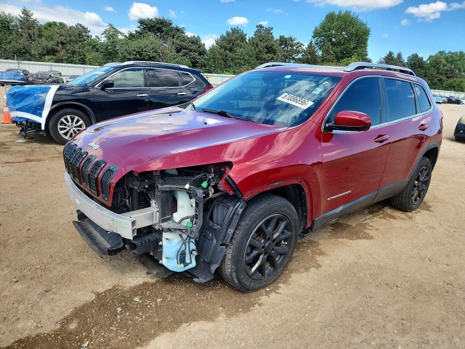 JEEP CHEROKEE 2014 with VIN 1C4PJLCS0EW106317 - Photo from auction