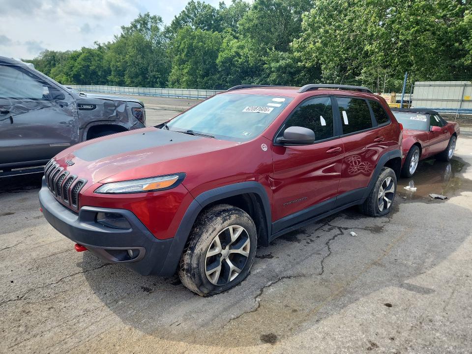 JEEP CHEROKEE 2014 с VIN 1C4PJMBS3EW160010 - Фото с аукциона