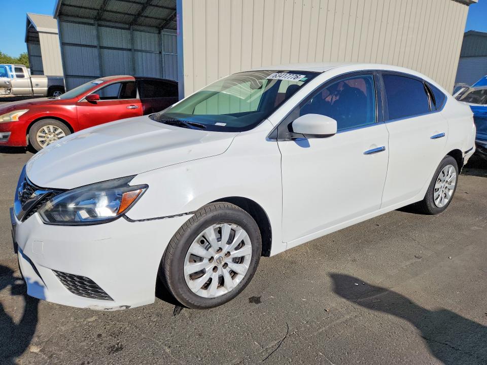 NISSAN SENTRA S 4D SEDAN 2019 с VIN 3N1AB7AP2KY293091 - Снимка от търг