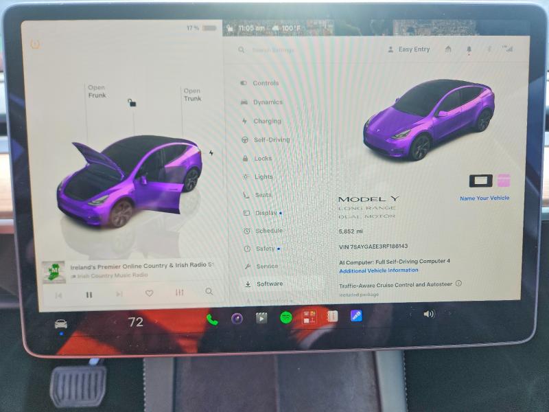 صورة رقم 9 من المزاد - 2024 TESLA MODEL Y مع VIN 7SAYGAEE3RF186143