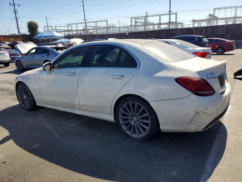 Photo 2 from auction – 2016 MERCEDES-BENZ C with VIN 55SWF4JB2GU117847