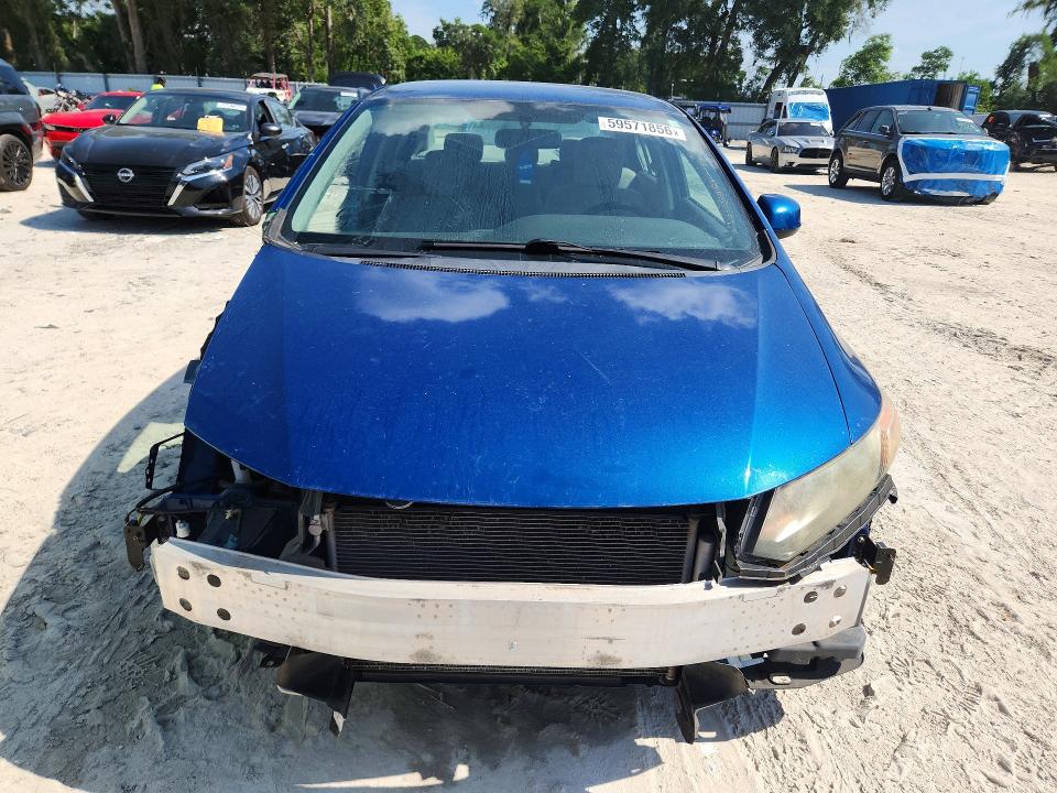 Photo 5 from auction – 2012 HONDA CIVIC with VIN 2HGFB2F59CH506124