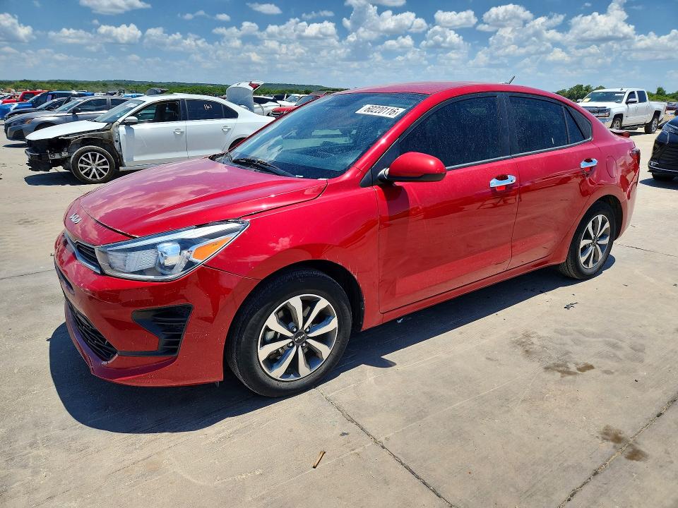 KIA RIO 2022 with VIN 3KPA24AD8NE475689 - Photo from auction