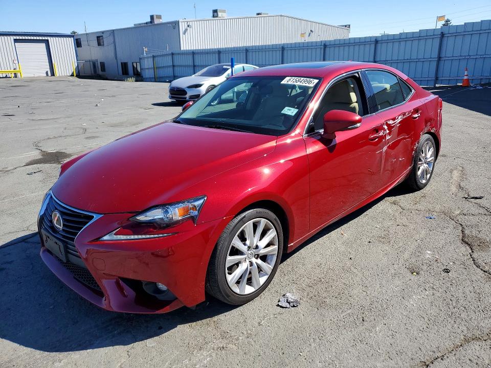 LEXUS IS 2015 with VIN JTHBF1D24F5079112 - Photo from auction
