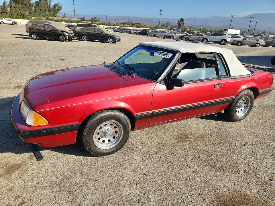 Photo 1 from auction – 1990 FORD MUSTANG with VIN 1FACP44A8LF203910