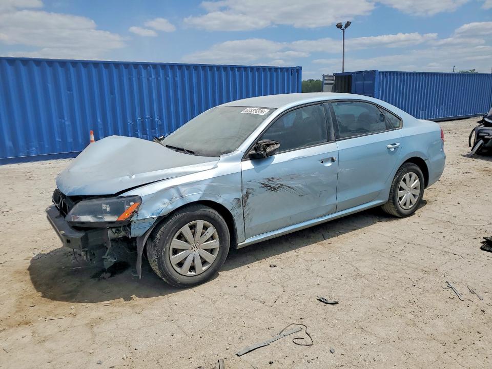 VOLKSWAGEN PASSAT 2012 with VIN 1VWAP7A3XCC040278 - Photo from auction