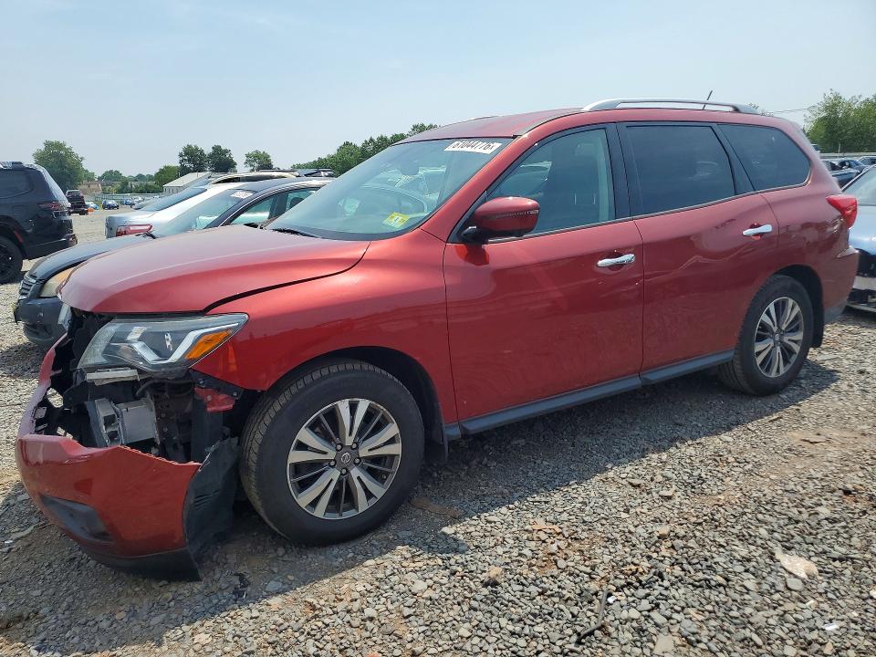 Photo 1 from auction – 2017 NISSAN PATHFINDER with VIN 5N1DR2MM2HC907872