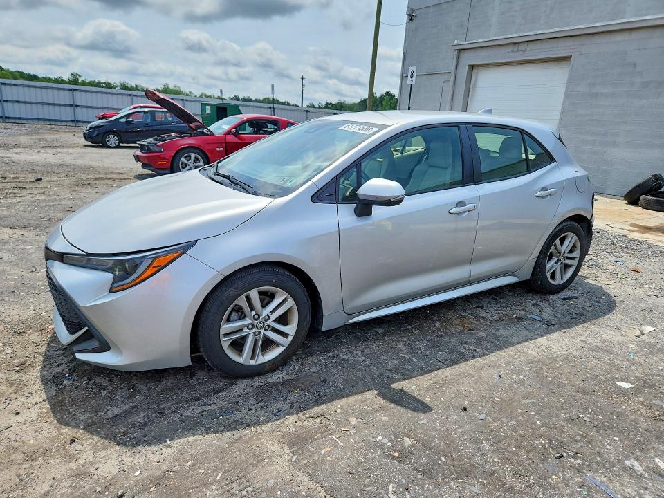TOYOTA COROLLA HATCHBACK 2019 with VIN JTNK4RBE8K3013439 - Photo from auction