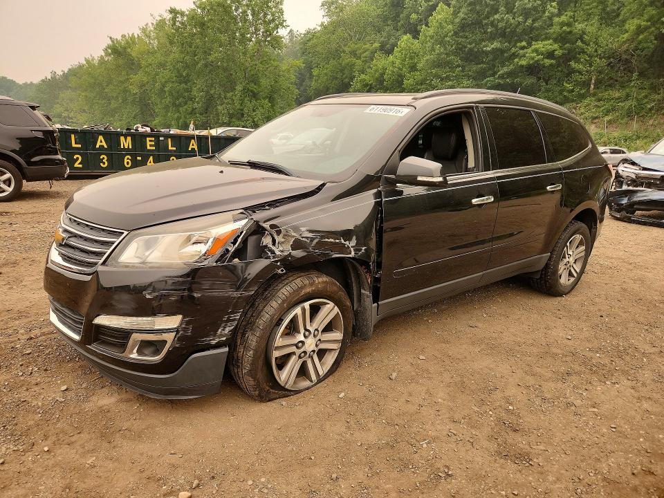 CHEVROLET TRAVERSE 2015 with VIN 1GNKRHKD2FJ153941 - Photo from auction
