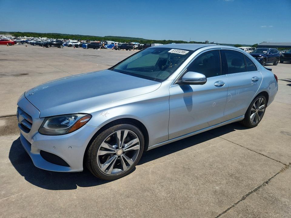 Photo 1 from auction – 2016 MERCEDES-BENZ C with VIN 55SWF4JB8GU130991