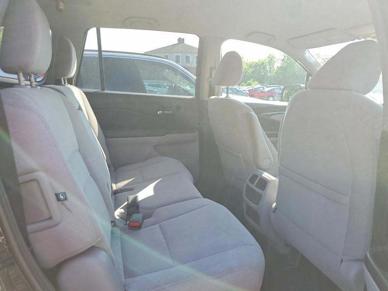 Photo 11 from auction – 2016 HONDA PILOT with VIN 5FNYF6H35GB033445