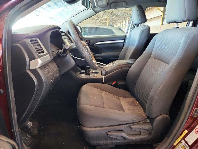Photo 7 from auction – 2017 TOYOTA HIGHLANDER with VIN 5TDBZRFH7HS467148