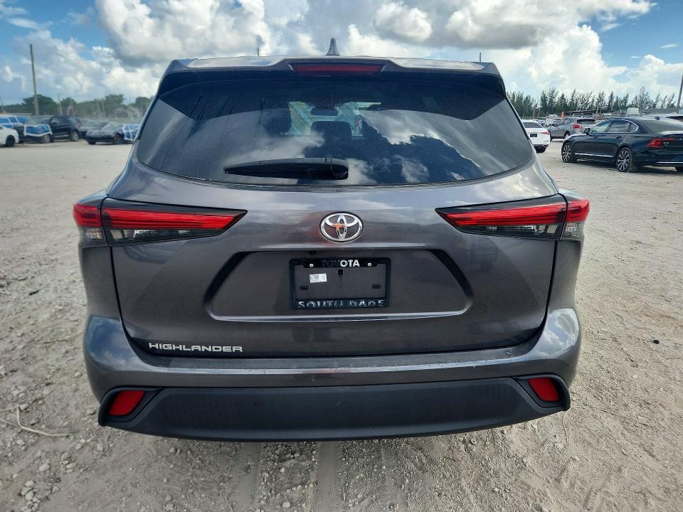 Photo 6 from auction – 2021 TOYOTA HIGHLANDER with VIN 5TDCZRAH4MS517459