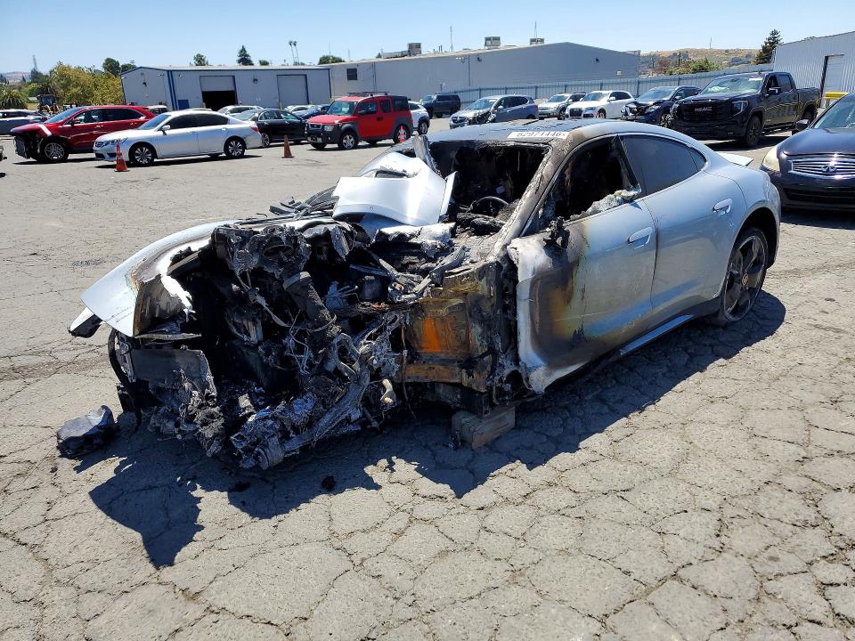 PORSCHE TAYCAN 2020 with VIN WP0AC2Y18LSA71754 - Photo from auction