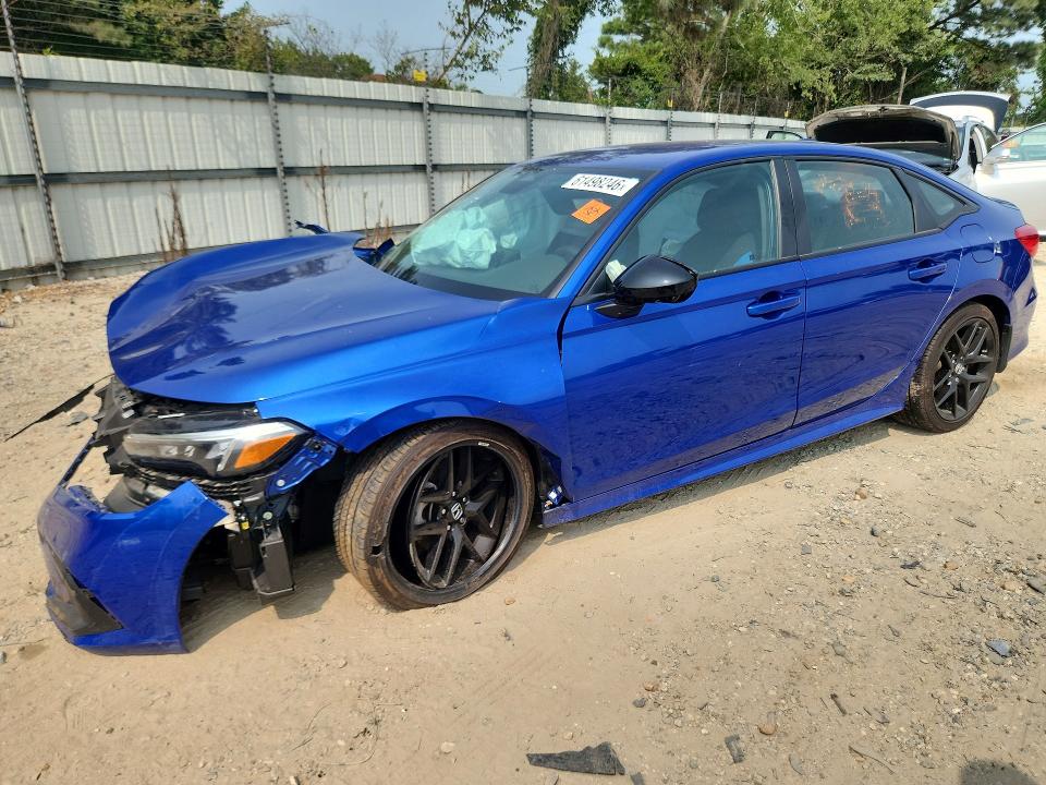 HONDA CIVIC 2024 with VIN 2HGFE2F50RH587837 - Photo from auction