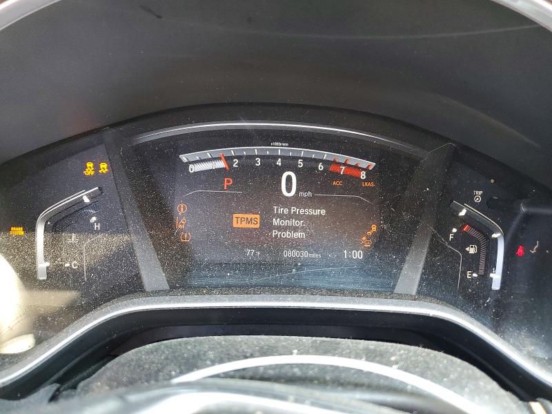 Photo 9 from auction – 2018 HONDA CR-V with VIN 7FARW2H52JE067515
