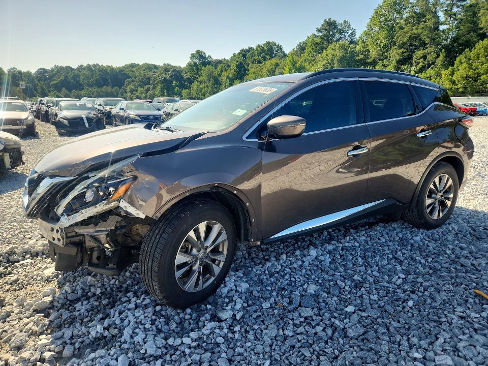 Photo 1 from auction – 2018 NISSAN MURANO with VIN 5N1AZ2MH2JN114166
