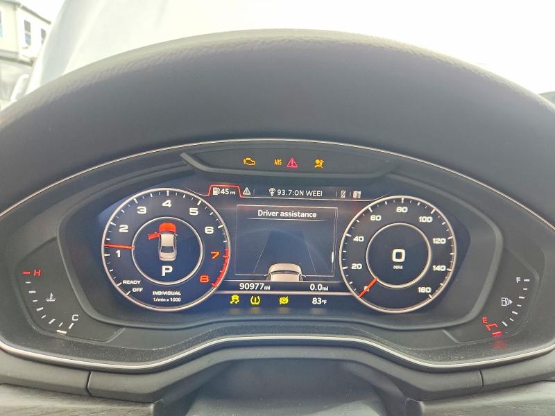 Photo 9 from auction – 2018 AUDI A4 with VIN WAUENAF46JA076080