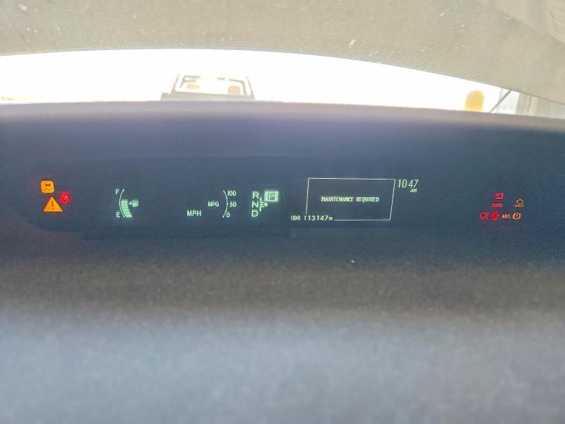 Photo 9 from auction – 2012 TOYOTA PRIUS with VIN JTDKN3DU2C1597109