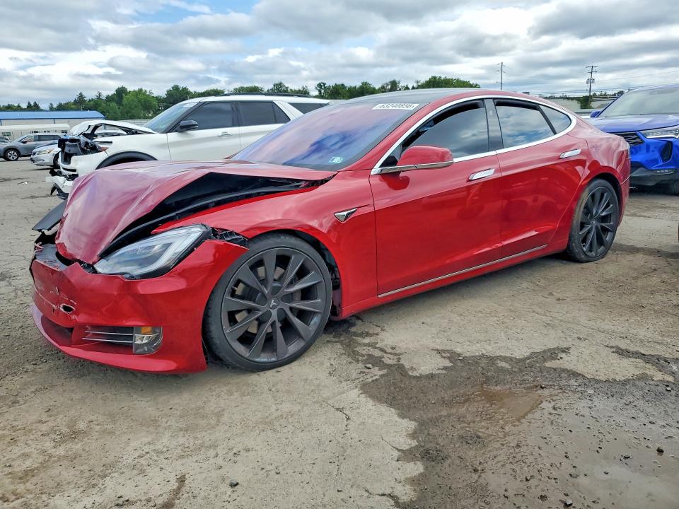 TESLA MODEL S 2018 with VIN 5YJSA1E21JF286627 - Photo from auction