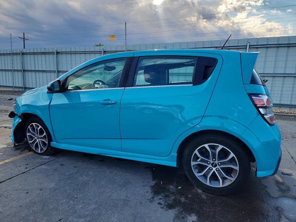 Photo 2 from auction – 2020 CHEVROLET SONIC with VIN 1G1JD6SB0L4117691