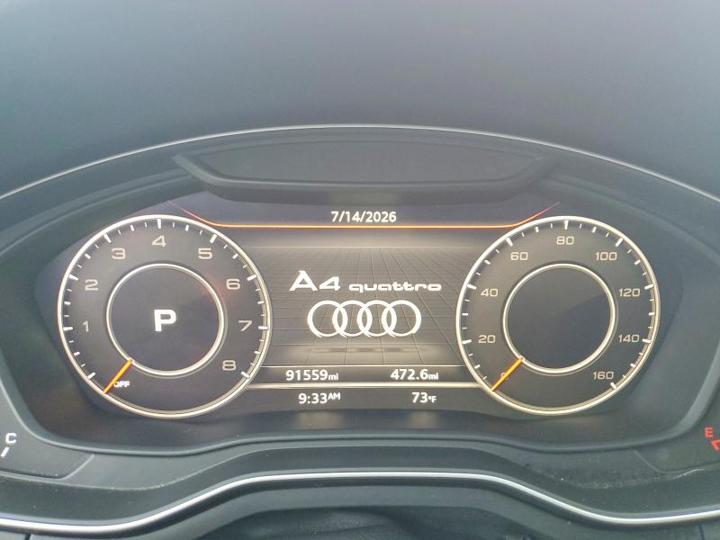 Photo 9 from auction – 2017 AUDI A4 with VIN WAUENAF48HN023416