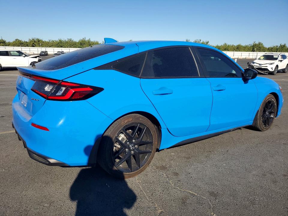 Photo 3 from auction – 2025 HONDA CIVIC with VIN 19XFL2H81SE006360