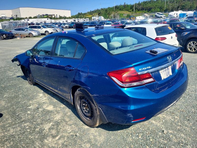 Photo 2 from auction – 2013 HONDA CIVIC with VIN 2HGFB2F48DH020235