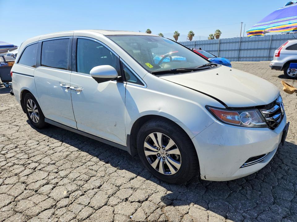 Photo 4 from auction – 2017 HONDA ODYSSEY with VIN 5FNRL5H61HB021764