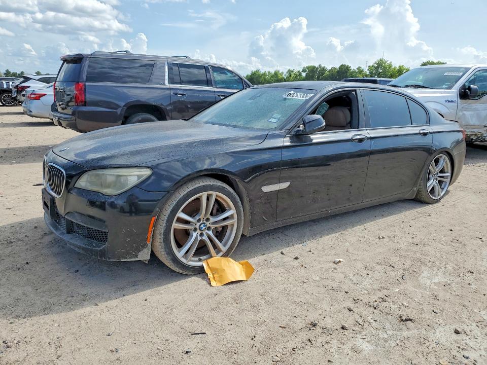 BMW 750 2013 with VIN WBAYE8C55DD133780 - Photo from auction