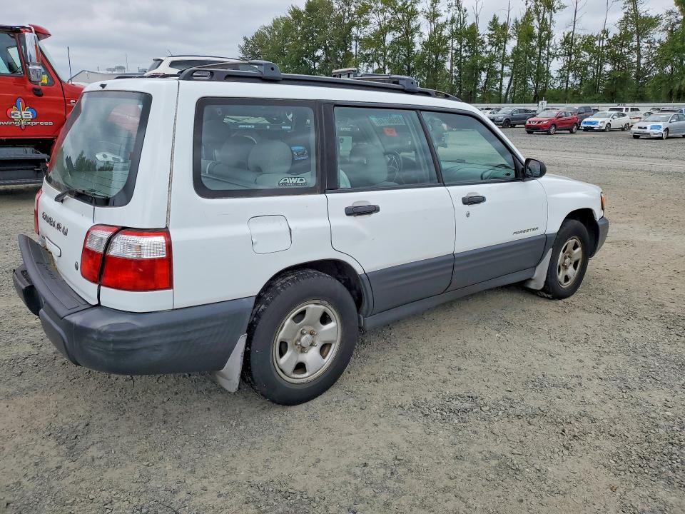 Photo 3 from auction – 2001 SUBARU FORESTER with VIN JF1SF635X1H768224