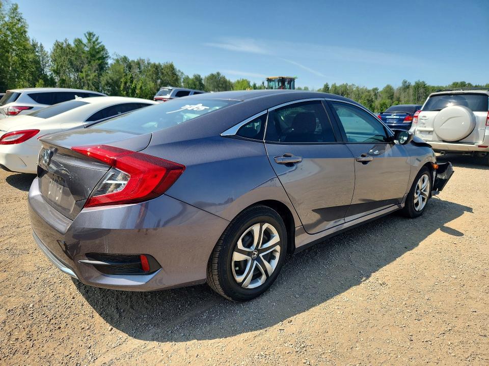 Photo 3 from auction – 2019 HONDA CIVIC with VIN 2HGFC2F5XKH020935