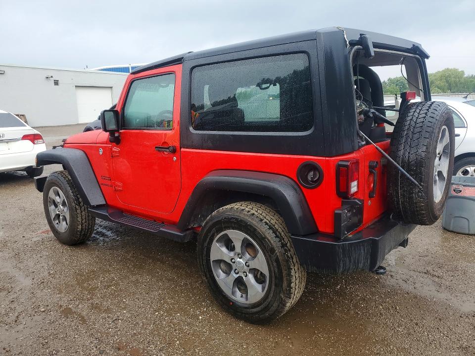 Photo 2 from auction – 2017 JEEP WRANGLER with VIN 1C4AJWAG1HL651258