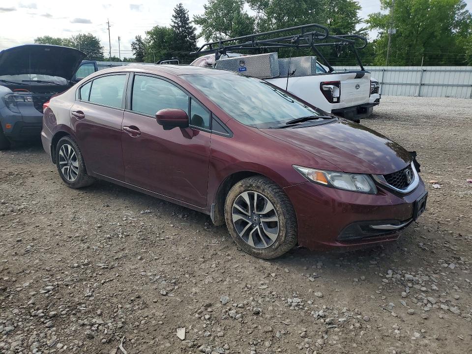 Photo 4 from auction – 2015 HONDA CIVIC with VIN 19XFB2F85FE052687